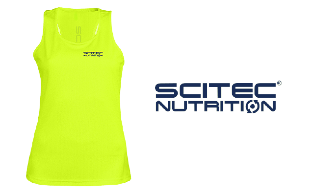 Débardeur jaune - Femme L - SCITEC NUTRITION - Market Fit