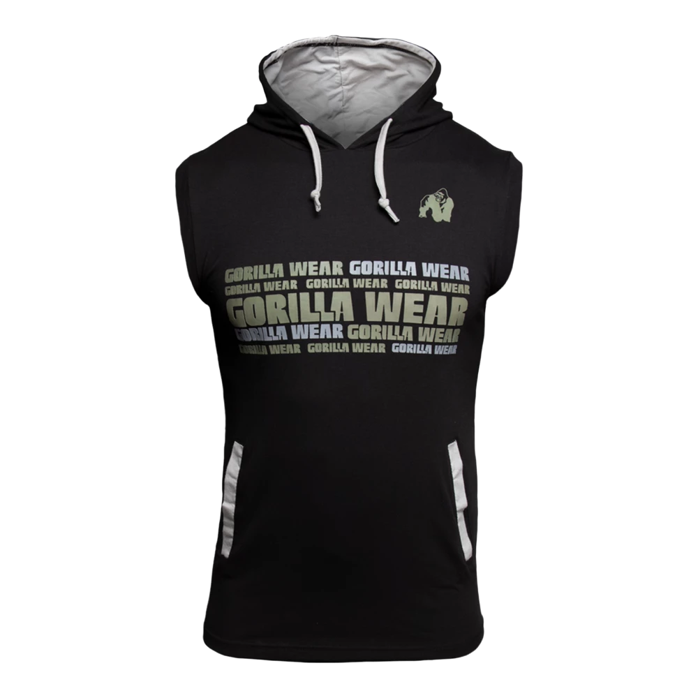 T-Shirt "Melbourne" Hooded - Noir L - GORILLA WEAR - Market Fit