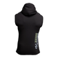 T-Shirt "Melbourne" Hooded - Noir L - GORILLA WEAR