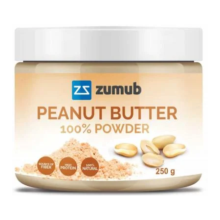 100% Beurre de Cacahuètes en Poudre 250g - ZUMUB - Market Fit