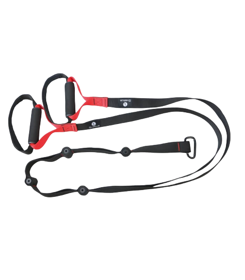 Sangle de suspension noir/rouge Default Title - SVELTUS | Market Fit