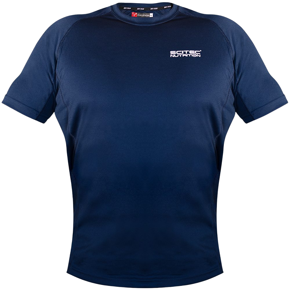 T-shirt "Running" - homme Bleu clair / L - SCITEC NUTRITION - Market Fit